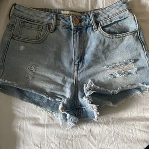 light wash pacsun shorts